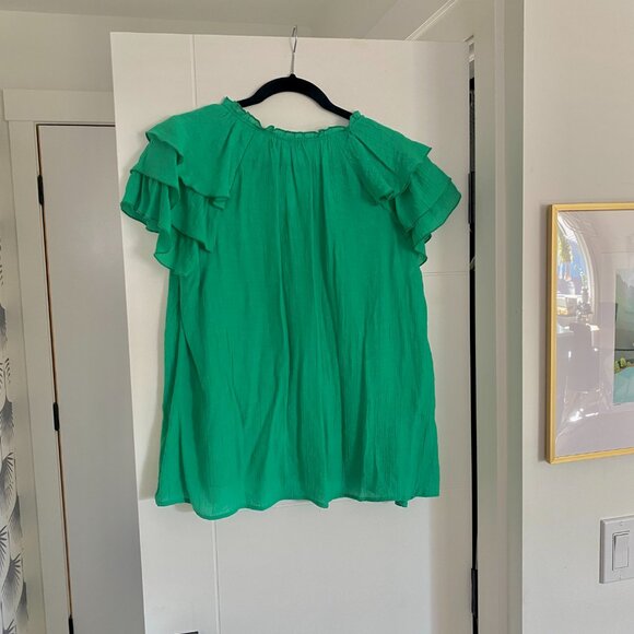 Nanette Lapore tulip sleeve blouse - Picture 7 of 10